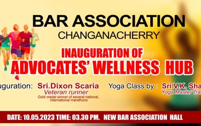 Changanassery Bar Association Launches “ADVOCATES’ WELLNESS HUB” Promoting Health and Fitness